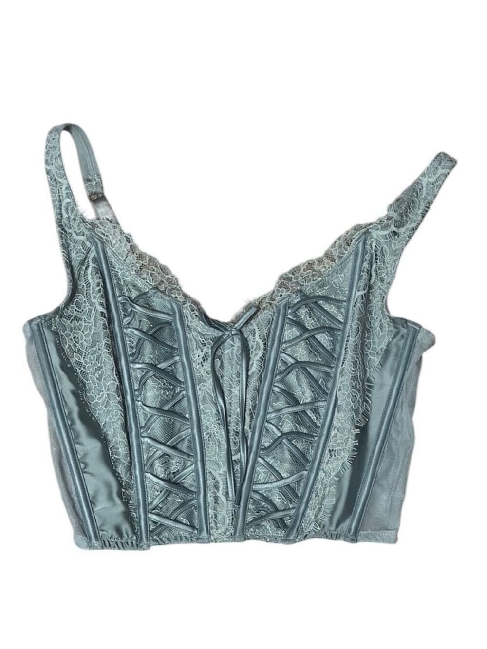 Victoria's Secret Blue Lace Bra